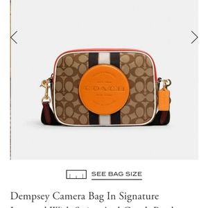 Coach Dempsey camera bag